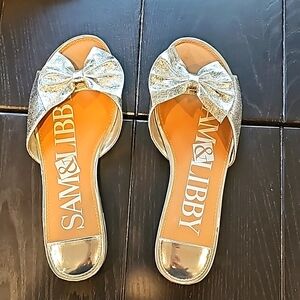 Silver Sam & Libby Sandals Size 6.5
